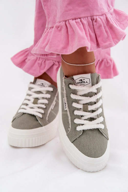 Trampki Damskie Na Platformie O`NEILL SPINNA C WOMEN LOW 90261009.05Z Zielone